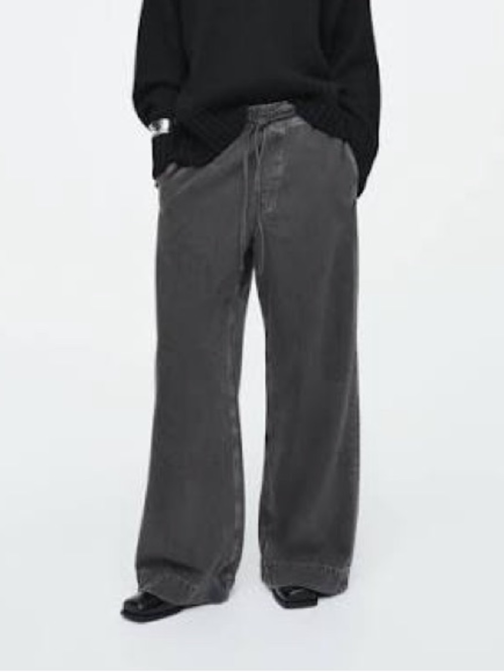 Cos Wide Leg Fluid Denim Pants